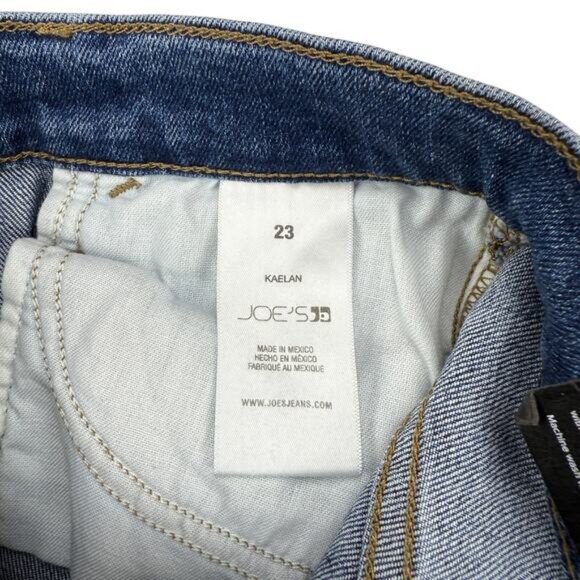 NWT JOE'S JEANS The Scout Kaelan Tomboy Slim Leg Jean Size 23 Blue - Picture 6 of 8